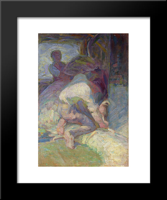 Bundles 20x24 Black Modern Wood Framed Art Print Poster by Grohar, Ivan