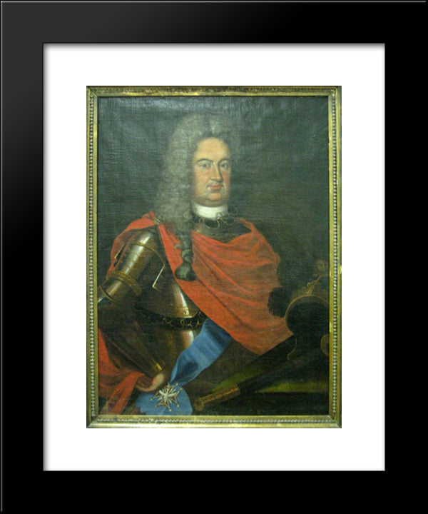 Boris Sheremetev 20x24 Black Modern Wood Framed Art Print Poster by Nikitin, Ivan
