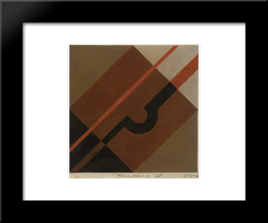 Formas Diferenciadas 20x24 Black Modern Wood Framed Art Print Poster by Serpa, Ivan