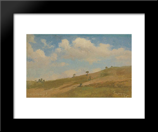 Sukhumi 20x24 Black Modern Wood Framed Art Print Poster by Vladimirov, Ivan
