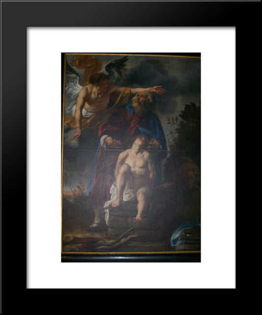 Binding Of Isaac 20x24 Black Modern Wood Framed Art Print Poster by Jordaens, Jacob