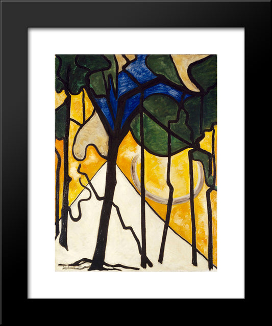 Bild No. 41 20x24 Black Modern Wood Framed Art Print Poster by Heemskerck, Jacoba van