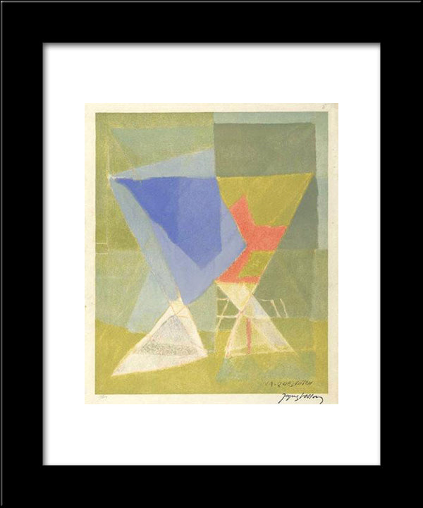 Untitled 20x24 Black Modern Wood Framed Art Print Poster by Villon, Jacques