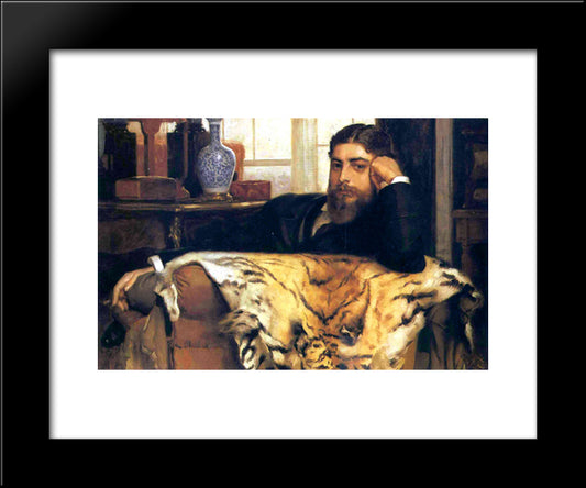 Algeron Moses Marsden 20x24 Black Modern Wood Framed Art Print Poster by Tissot, James