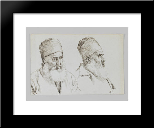 An Armenian 20x24 Black Modern Wood Framed Art Print Poster by Tissot, James