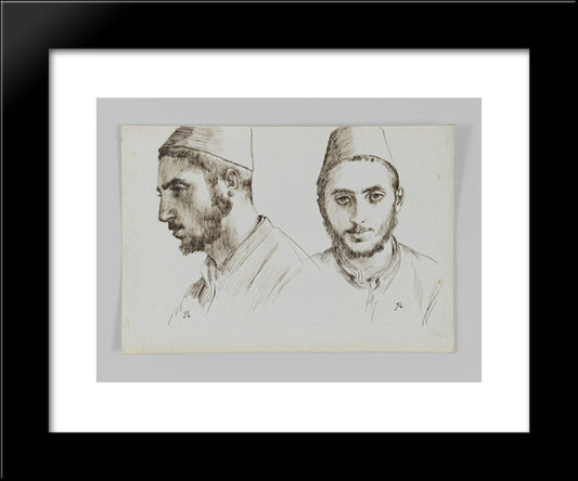 Armenians 20x24 Black Modern Wood Framed Art Print Poster by Tissot, James