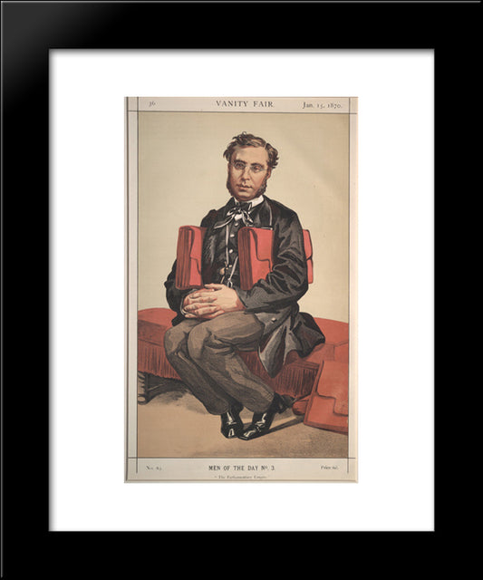 Emile Ollivier 20x24 Black Modern Wood Framed Art Print Poster by Tissot, James
