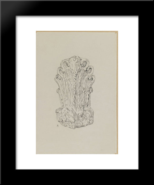 Judaic Ornament 20x24 Black Modern Wood Framed Art Print Poster by Tissot, James