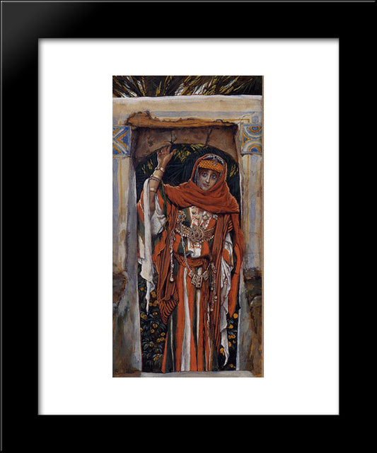 Mary Magdalene Before Her Conversion 20x24 Black Modern Wood Framed Art Print Poster by Tissot, James