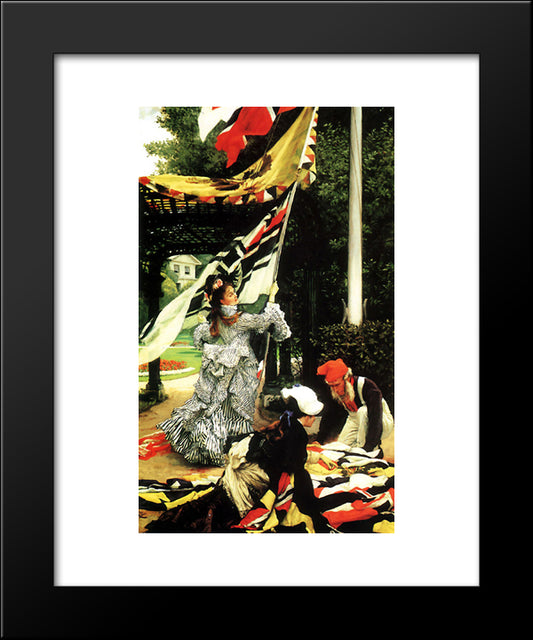 Still On Top 20x24 Black Modern Wood Framed Art Print Poster by Tissot, James