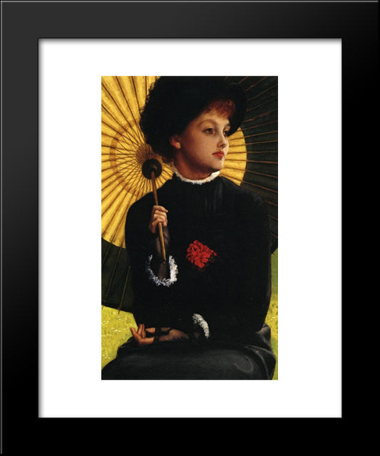 Summer 20x24 Black Modern Wood Framed Art Print Poster by Tissot, James