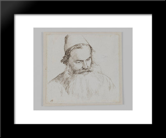 Type Of Jew 20x24 Black Modern Wood Framed Art Print Poster by Tissot, James
