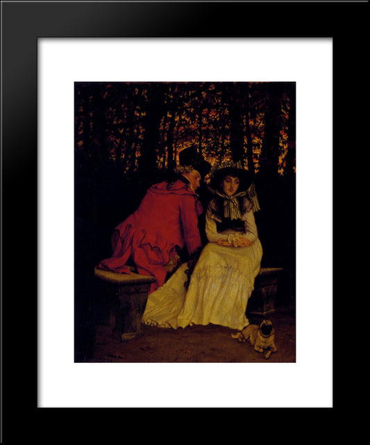 Unaccepted 20x24 Black Modern Wood Framed Art Print Poster by Tissot, James