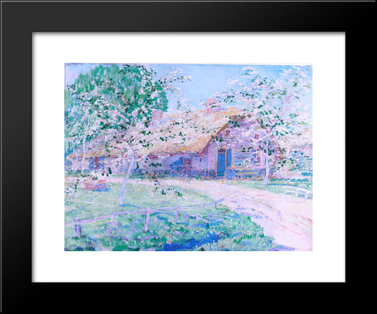 Heeze 20x24 Black Modern Wood Framed Art Print Poster by Sluyters, Jan