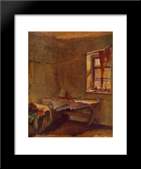 Interior 20x24 Black Modern Wood Framed Art Print Poster by Tornyai, Janos