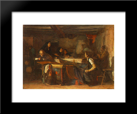 The Legacy 20x24 Black Modern Wood Framed Art Print Poster by Tornyai, Janos