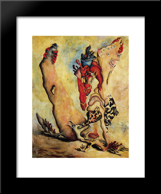 Gynandrologie 20x24 Black Modern Wood Framed Art Print Poster by Serpan, Jaroslav