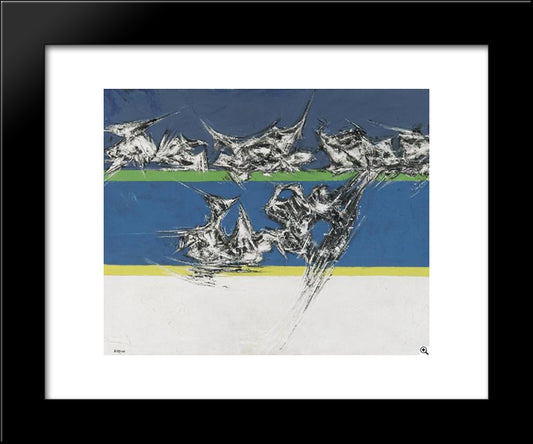 Seddummprc 20x24 Black Modern Wood Framed Art Print Poster by Serpan, Jaroslav
