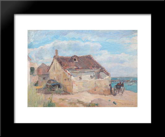 Cherhana 20x24 Black Modern Wood Framed Art Print Poster by Steriadi, Jean Alexandru