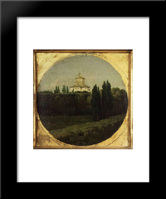 Le Casino De L'Aurore De La Villa Ludovisi 20x24 Black Modern Wood Framed Art Print Poster by Ingres, Jean Auguste Dominique