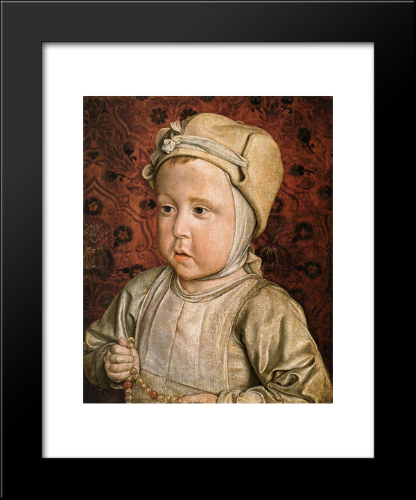 The Dauphin Charles Orlant 20x24 Black Modern Wood Framed Art Print Poster by Hey, Jean