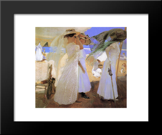 Beneath The Canopy 20x24 Black Modern Wood Framed Art Print Poster by Sorolla, Joaquin