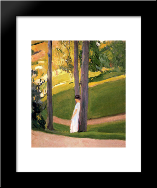 San Sebastian Landscape 20x24 Black Modern Wood Framed Art Print Poster by Sorolla, Joaquin