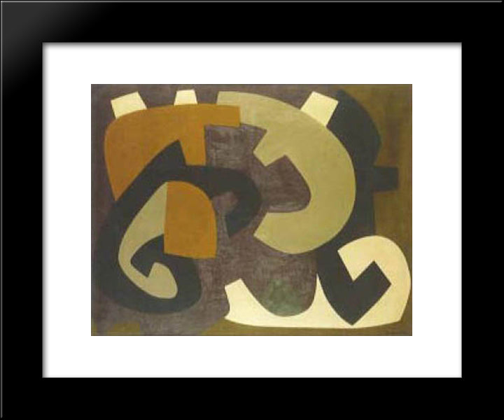 C7 20x24 Black Modern Wood Framed Art Print Poster by Rodrigo, Joaquim