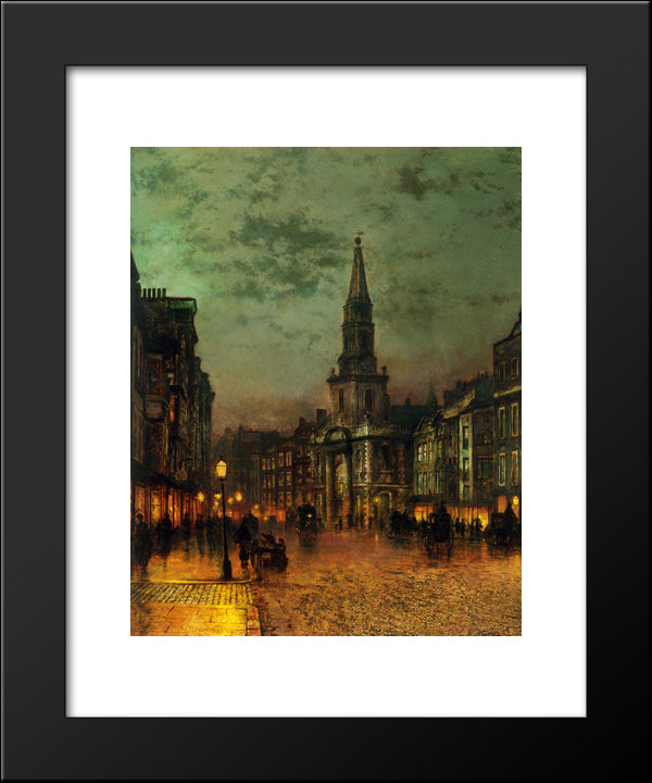 Blackman Street, London 20x24 Black Modern Wood Framed Art Print Poster by Grimshaw, John Atkinson