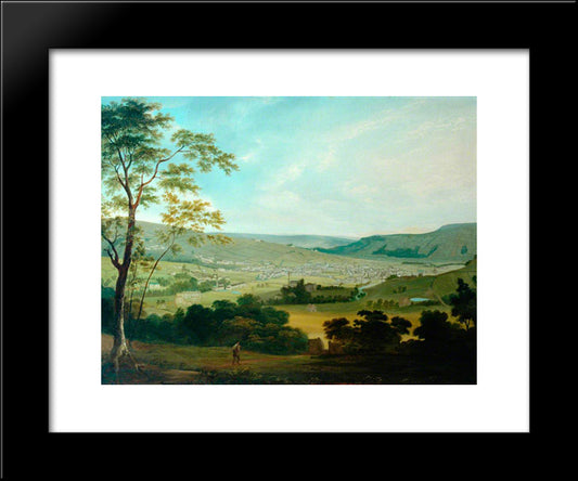 View Of Keighley 20x24 Black Modern Wood Framed Art Print Poster by Bradley, John