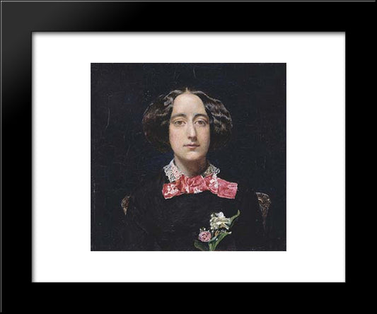 Emily Patmore 20x24 Black Modern Wood Framed Art Print Poster by Millais, John Everett