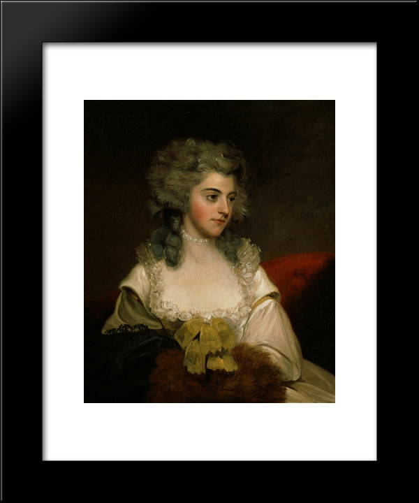 Susannah Edith, Lady Rawley 20x24 Black Modern Wood Framed Art Print Poster by Hoppner, John