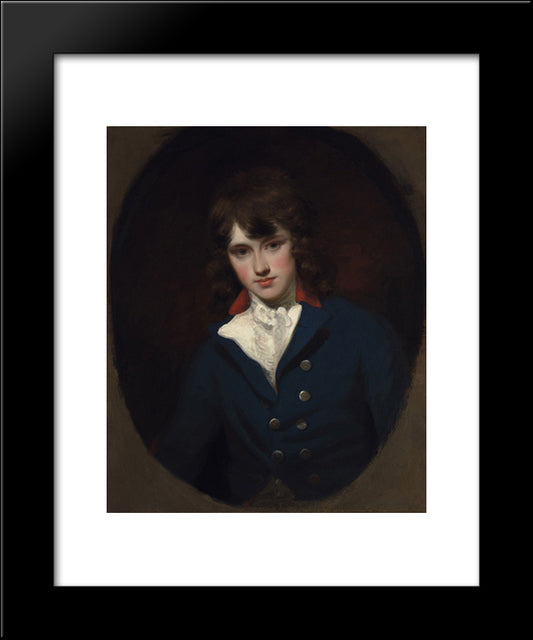 William Lock 20x24 Black Modern Wood Framed Art Print Poster by Hoppner, John
