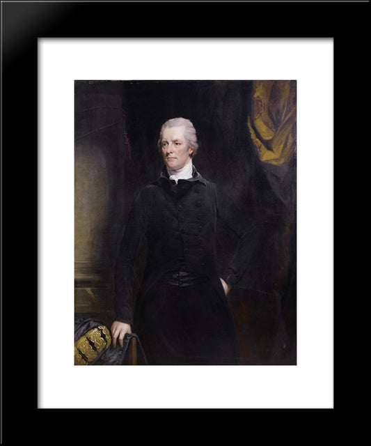 William Pitt The Younger 20x24 Black Modern Wood Framed Art Print Poster by Hoppner, John