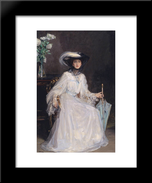 Evelyn Farquhar 20x24 Black Modern Wood Framed Art Print Poster by Lavery, John