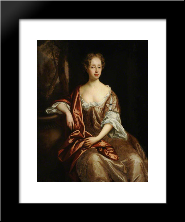 Barbara Bellasis 20x24 Black Modern Wood Framed Art Print Poster by Riley, John