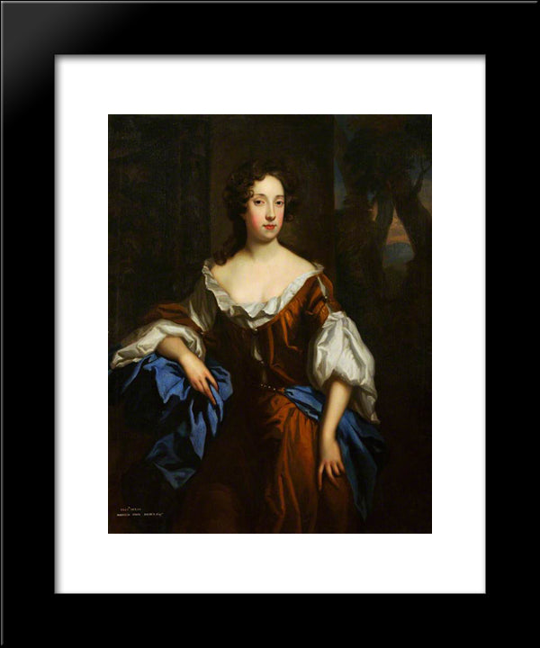 Elizabeth Mulso 20x24 Black Modern Wood Framed Art Print Poster by Riley, John