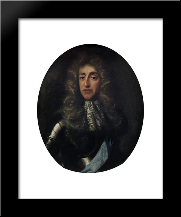 James, Duke Of York, Later King James Ii 20x24 Black Modern Wood Framed Art Print Poster by Riley, John