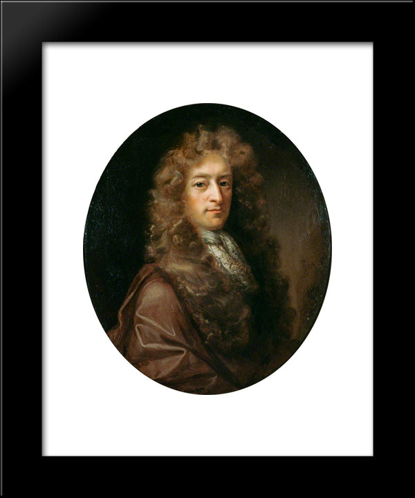 James Drummond 20x24 Black Modern Wood Framed Art Print Poster by Riley, John