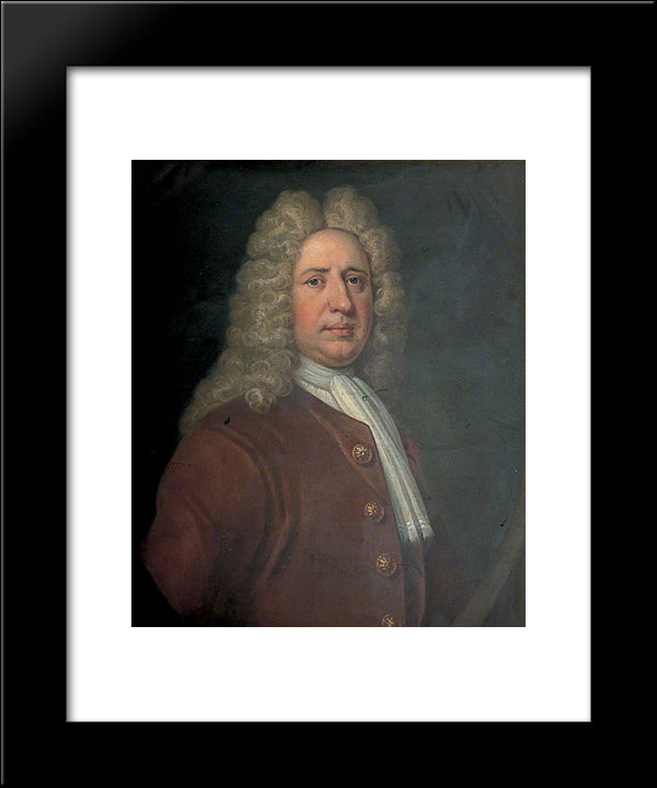 Richard Oxenden 20x24 Black Modern Wood Framed Art Print Poster by Riley, John