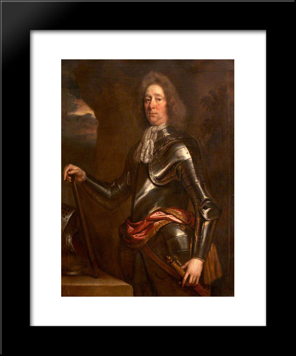 Sir John Carew 20x24 Black Modern Wood Framed Art Print Poster by Riley, John