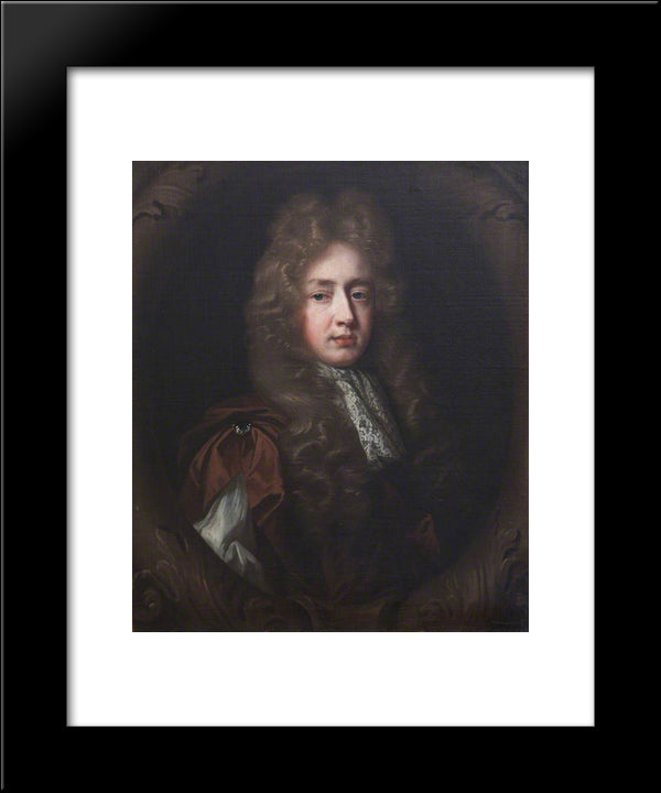 Sir William Massingberd 20x24 Black Modern Wood Framed Art Print Poster by Riley, John