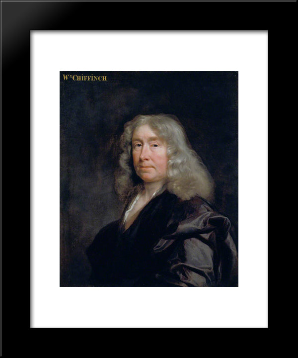 William Chiffinch 20x24 Black Modern Wood Framed Art Print Poster by Riley, John