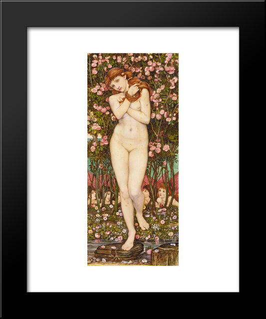 Nymph 20x24 Black Modern Wood Framed Art Print Poster by Spencer Stanhope, John Roddam