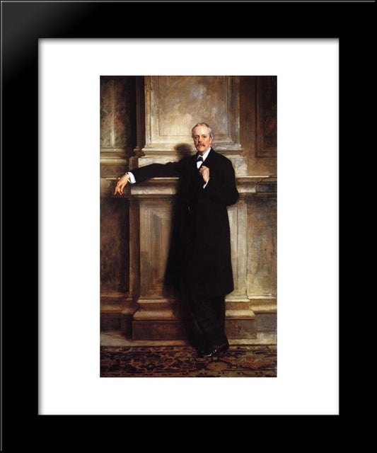 Arthur James Balfor 20x24 Black Modern Wood Framed Art Print Poster by Sargent, John Singer