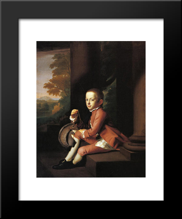 Daniel Crommelin Verplanck 20x24 Black Modern Wood Framed Art Print Poster by Copley, John Singleton