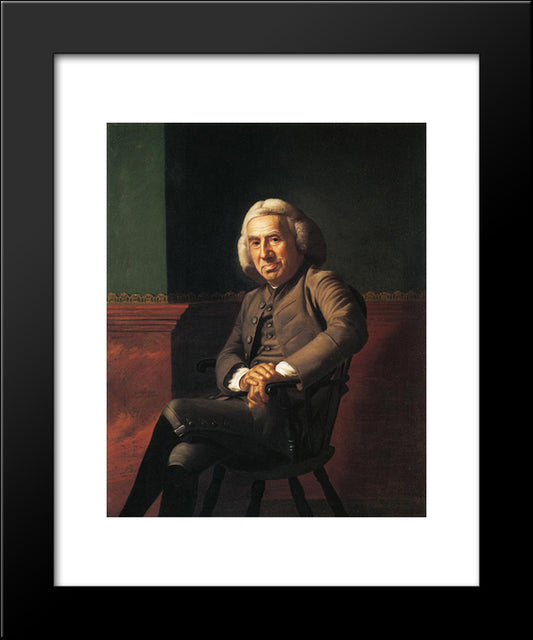 Eleazer Tyng 20x24 Black Modern Wood Framed Art Print Poster by Copley, John Singleton
