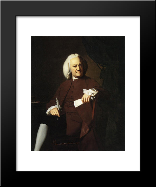 Ezekiel Goldthwait 20x24 Black Modern Wood Framed Art Print Poster by Copley, John Singleton