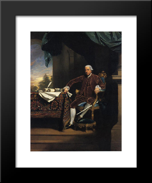 Henry Laurens 20x24 Black Modern Wood Framed Art Print Poster by Copley, John Singleton