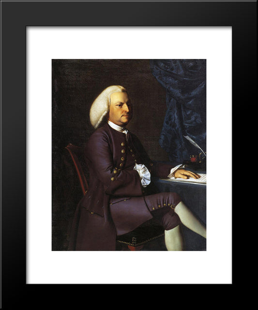 Isaac Smith 20x24 Black Modern Wood Framed Art Print Poster by Copley, John Singleton